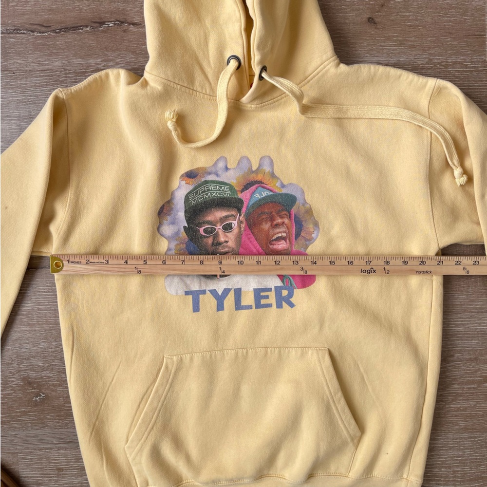 Tyler the Creator Yellow Graphic Hoodie size M - Picture 6 of 9